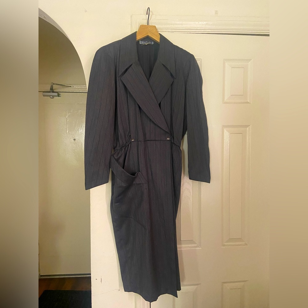 Vintage Thierry Mugler Paris Blazer Style Dress - Size 38 (Medium/Small)